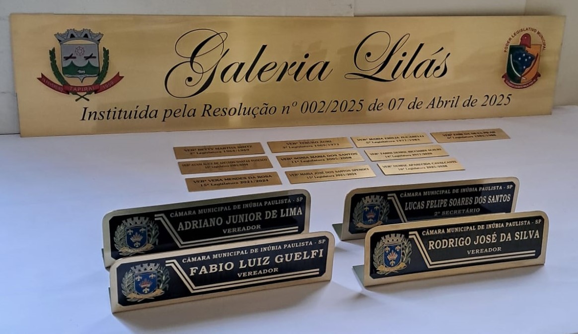 Placa de Lat�o